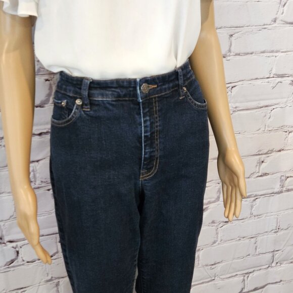 LAUREN RALPH LAUREN - Classic! Premier straight leg mid wash blue jeans - Picture 6 of 12